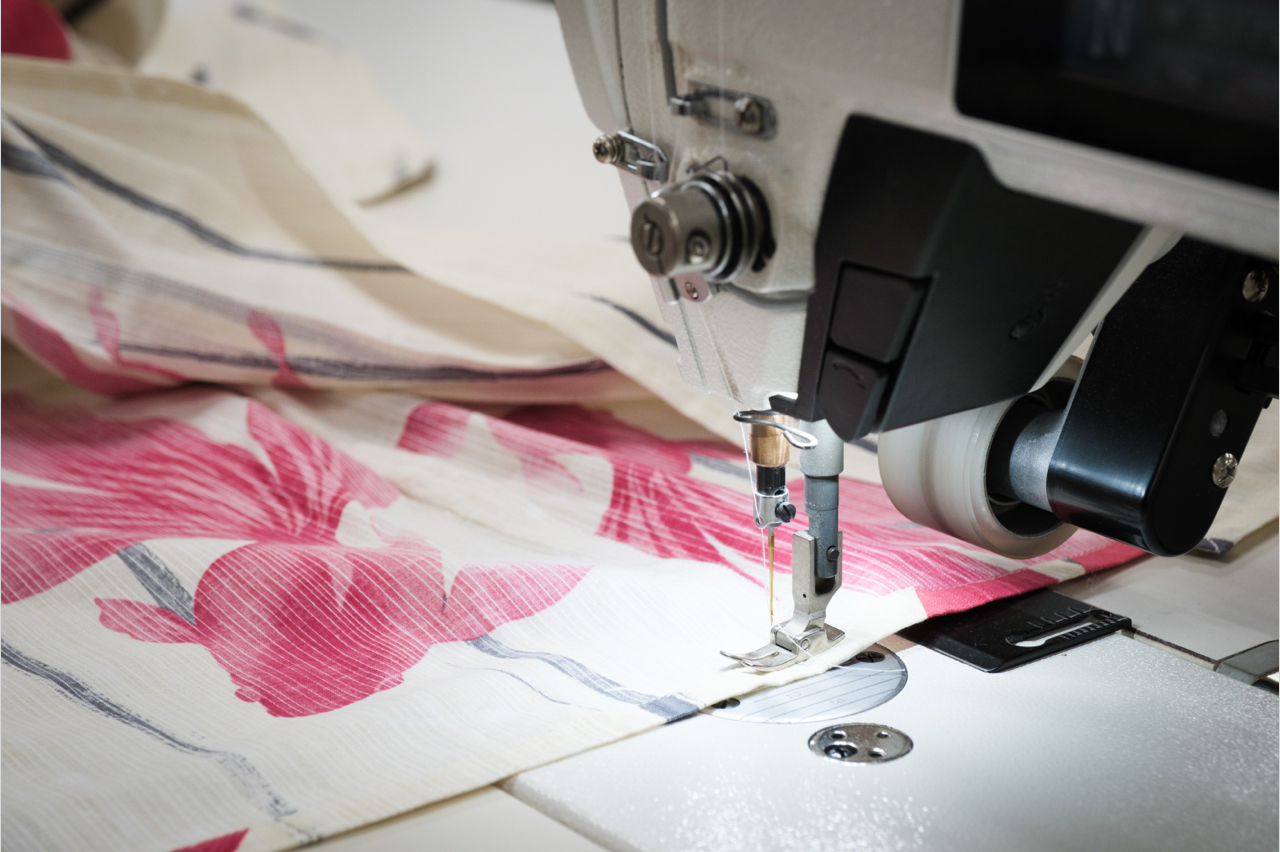 Sewing machine processingのイメージ